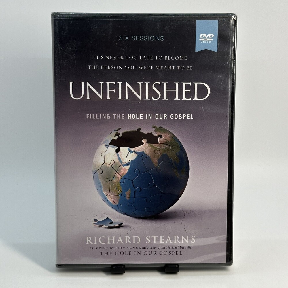 Unfinished Filling the Hole in Our Gospel Richard Stearns Six Sessions DVD New